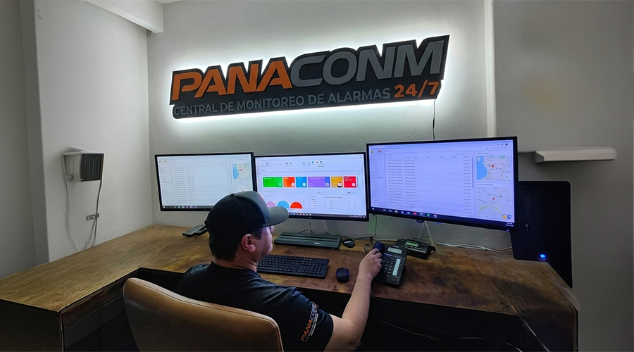 Central de monitores 24/7